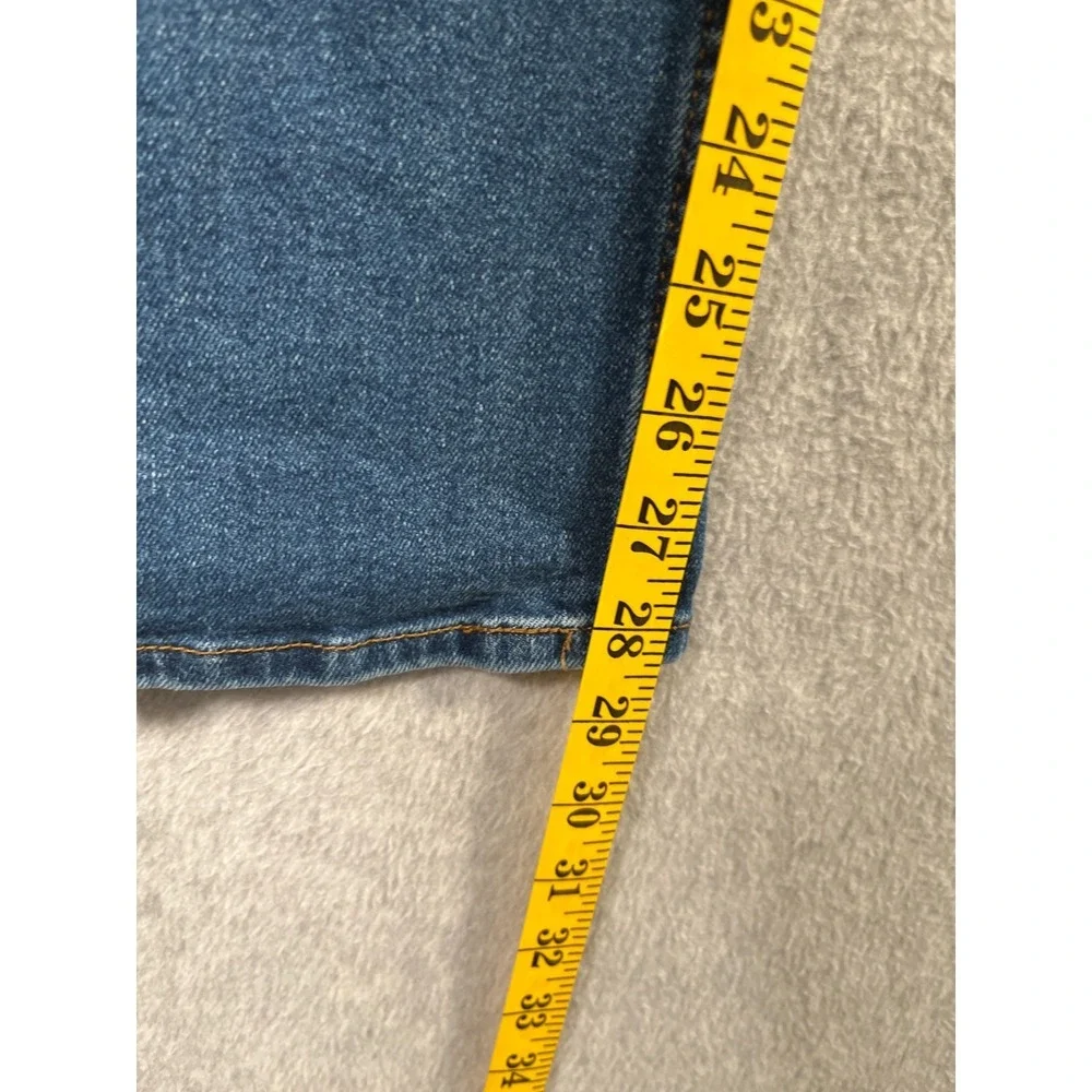 Signature Levi Strauss Jeans Mens 28x30‎ Blue Denim Stretch Slim Straight Leg